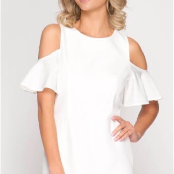 She & Sky | WHITE ROMPER | NWT - Picture 4 of 4